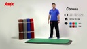 Airex Gymnastikmatte Corona Schiefer, 200 cm