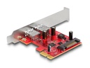 Delock Express-Karte USB 5 Gbps Typ-A Buchse LP