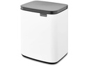 Brabantia Kosmetikeimer Bo Waste Bin 7 l, Weiss