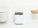 Brabantia Kosmetikeimer Bo Waste Bin 7 l, Weiss
