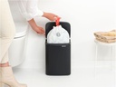 Brabantia Kosmetikeimer Bo Waste Bin 7 l, Schwarz matt