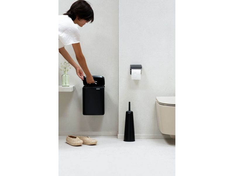 Brabantia Kosmetikeimer Bo Waste Bin 7 l, Schwarz matt