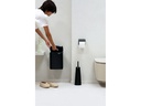 Brabantia Kosmetikeimer Bo Waste Bin 7 l, Schwarz matt