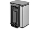 Brabantia Kosmetikeimer Bo Waste Bin 4 l, Silber matt