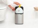 Brabantia Kosmetikeimer Bo Waste Bin 4 l, Silber matt