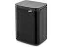 Brabantia Kosmetikeimer Bo Waste Bin 4 l, Schwarz matt