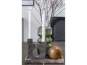 House Nordic Vase rund 25 cm, Grün