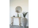 House Nordic Vase rund 25 cm, Grün