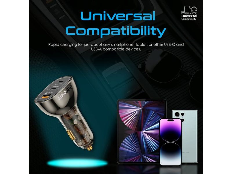 Promate Autoladegerät ProMate TransDrive-80W USB