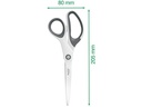 Leitz Schere WOW 20.5 cm, Titanbeschichtet, Rechtshänder