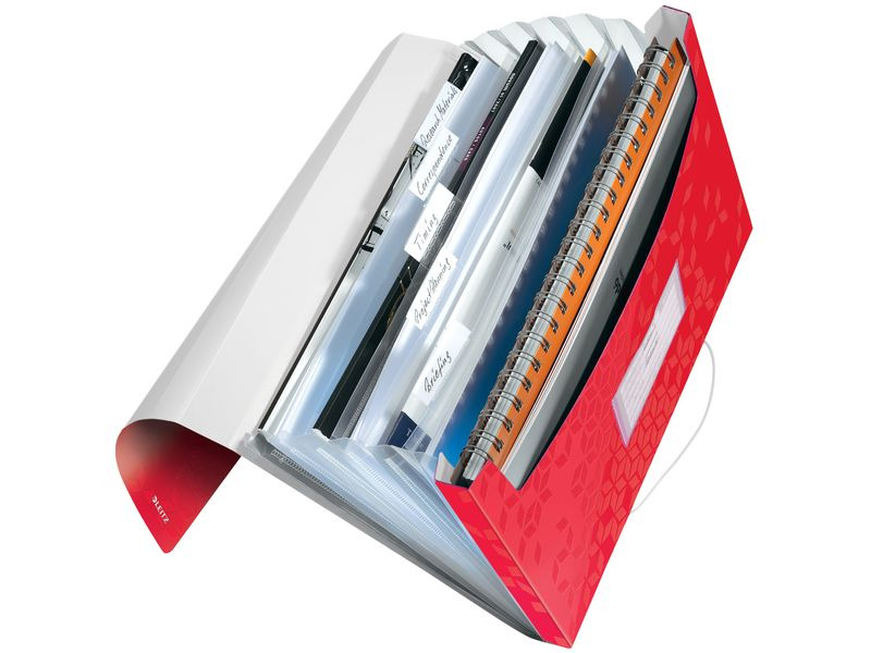 Leitz Fächermappe WOW A4, Rot