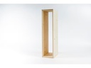 Holz Zollhaus Regal Lotti 20 x 80 x 30 cm, Nature