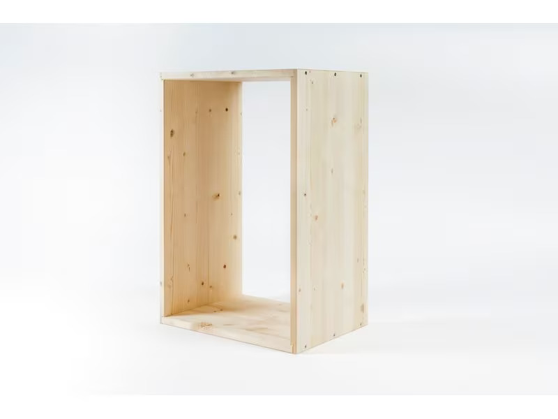 Holz Zollhaus Regal Lotti 20 x 80 x 30 cm, Nature
