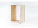 Holz Zollhaus Regal Lotti 20 x 80 x 30 cm, Nature