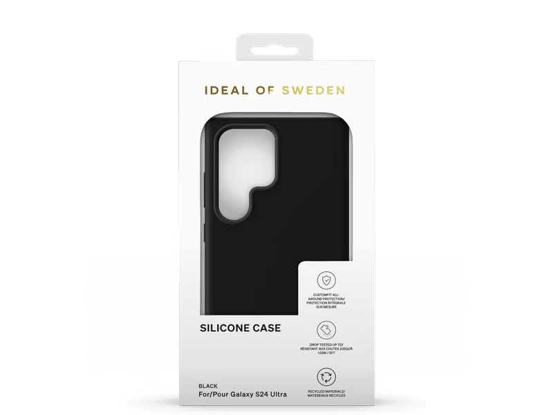 Ideal of Sweden Back Cover Silicone Galaxy S24 Ultra Schwarz