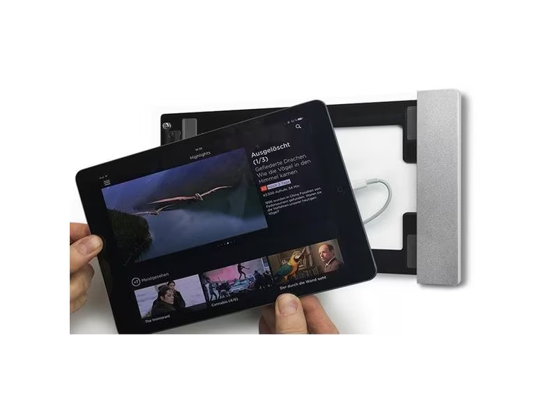 Smart Things Halterung sDock Fix A 12.9, Schwarz, 3 + 4th Gen