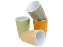 FURBER Kaffeetasse 330 ml, 4 Stück, Mehrfarbig
