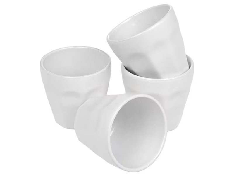FURBER Espressotasse 90 ml, 4 Stück, Weiss