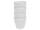 FURBER Espressotasse 90 ml, 4 Stück, Weiss
