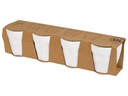 FURBER Espressotasse 90 ml, 4 Stück, Weiss