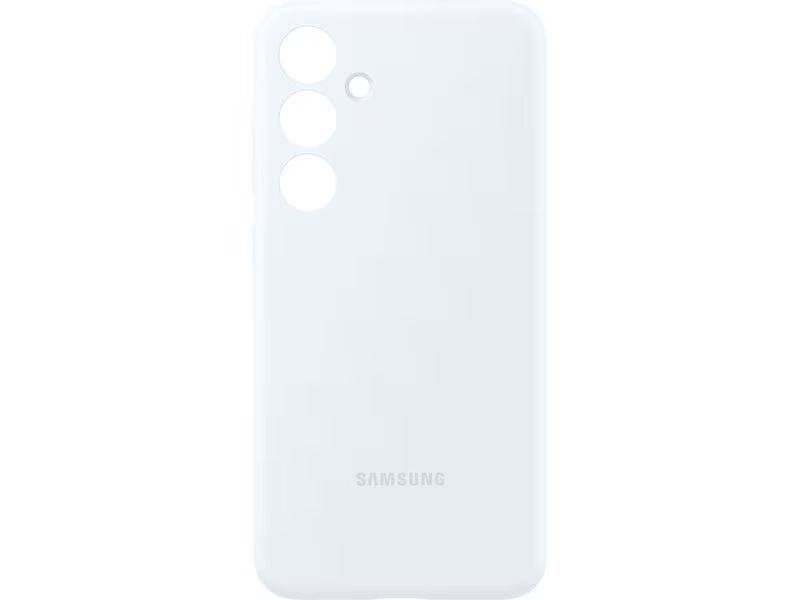 Samsung Back Cover Silicone Galaxy S24+ Weiss