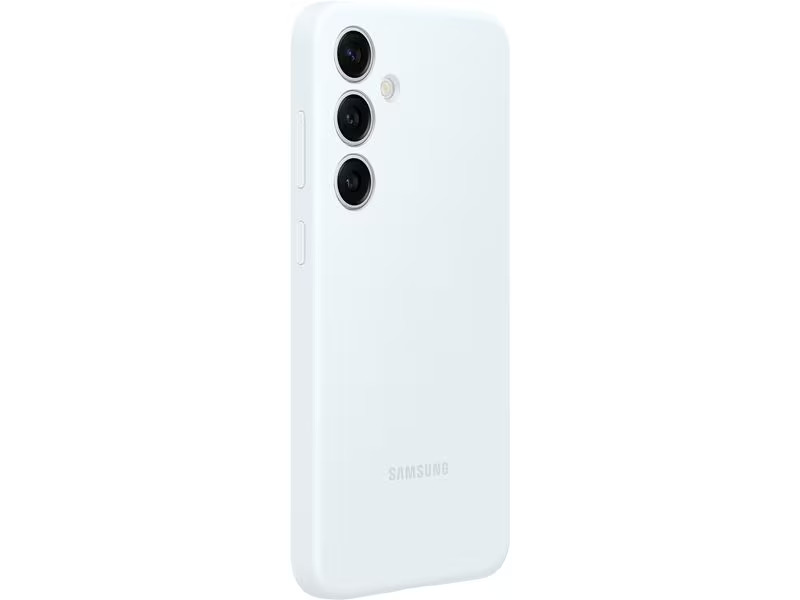 Samsung Back Cover Silicone Galaxy S24+ Weiss