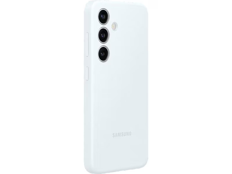 Samsung Back Cover Silicone Galaxy S24 Weiss