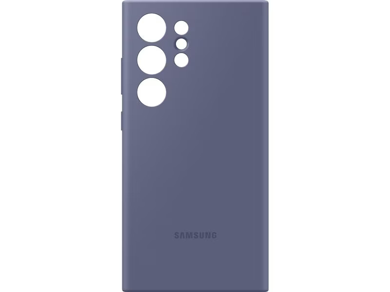 Samsung Back Cover Silicone Galaxy S24 Ultra Violett