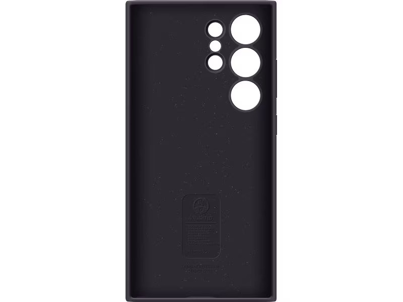 Samsung Back Cover Silicone Galaxy S24 Ultra Dunkelviolett