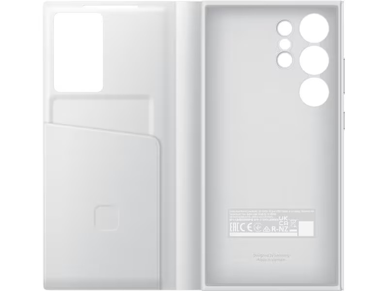 Samsung Book Cover Smart View Galaxy S24 Ultra Weiss