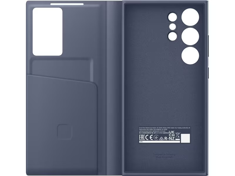 Samsung Book Cover Smart View Galaxy S24 Ultra Violett