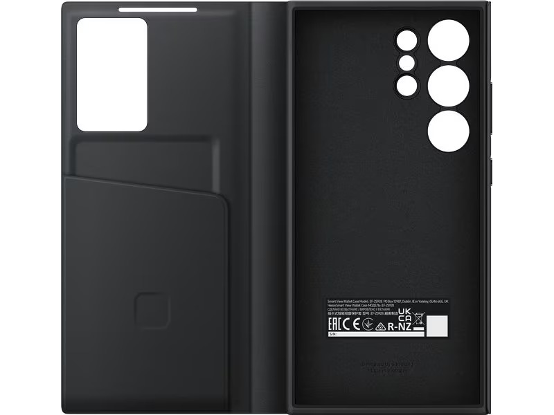 Samsung Book Cover Smart View Galaxy S24 Ultra Schwarz