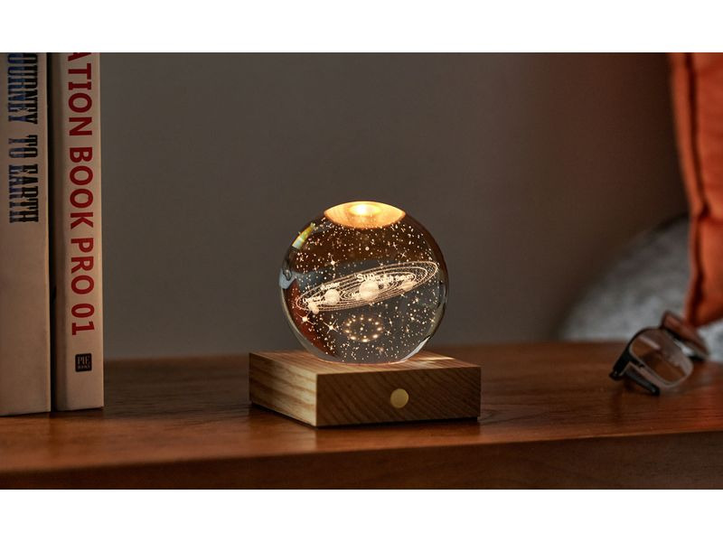 Gingko LED Stimmungslicht Amber Sonnensystem Braun