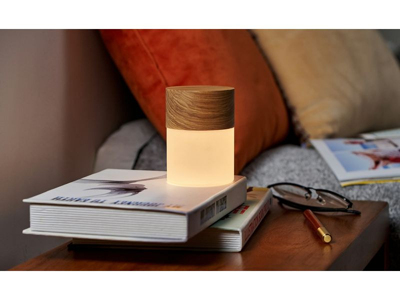 Gingko LED Stimmungslicht Lemelia Braun/Weiss