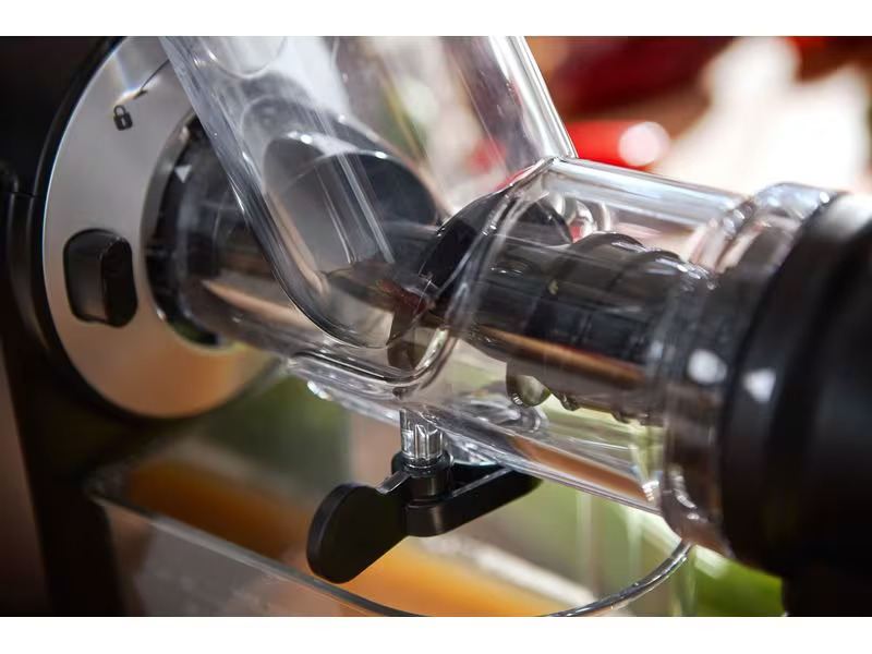 Philips Slow Juicer Viva Collection HR1889/70 Schwarz/Silber