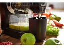 Philips Slow Juicer Viva Collection HR1889/70 Schwarz/Silber