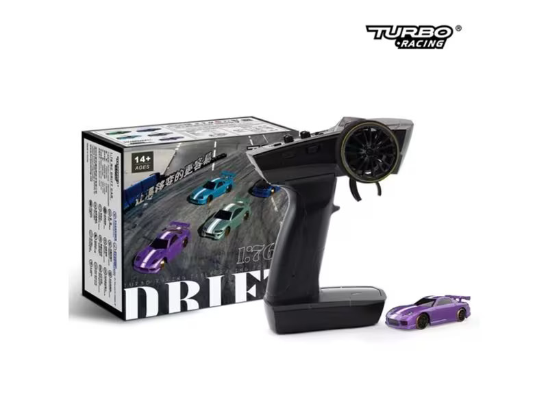 Turbo Racing Micro Drift C61 Violett, RTR, 1:76