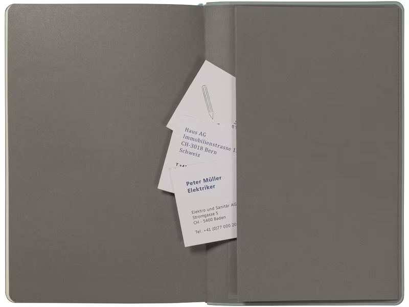 Kolma Notizbuch Smooth A5, gepunktet, Olivgrün