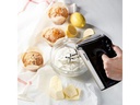 Domo Handmixer DO9258M Schwarz/Silber