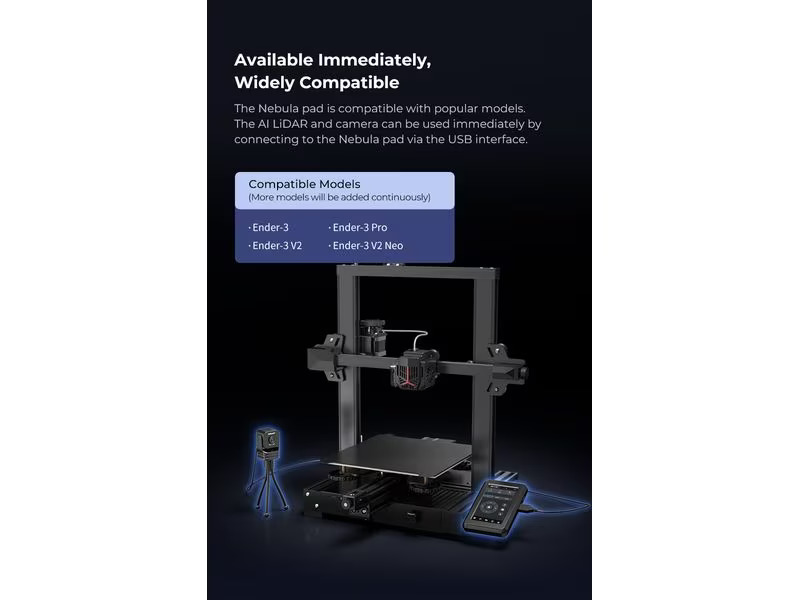 Creality Smartkit – Nebula Kamera und Pad