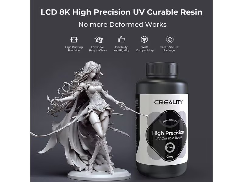 Creality Resin LCD 8K, 1000g, Blau