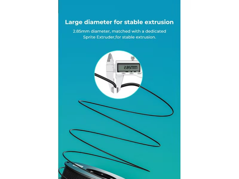 Creality Filament TPR Schwarz 2.85 mm 1.29 kg
