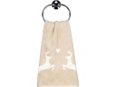 Cawö Handtuch Alpenchic Edition Hirsch 50 x 100 cm, Beige