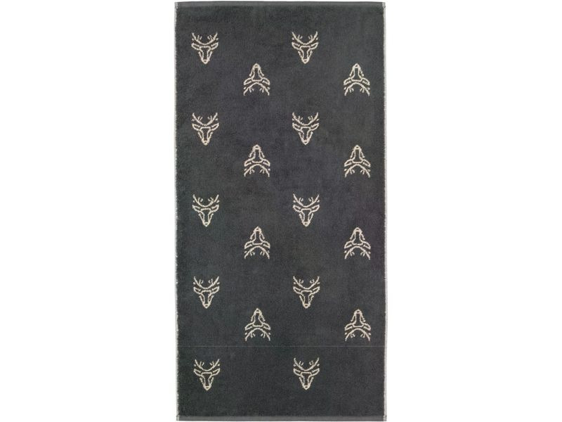 Cawö Gästetuch Edition Allover 30 x 50 cm, Beige/Granit