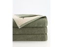 Cawö Gästetuch Alpenchic Edition Hirsch 30 x 50 cm, Beige/Grün