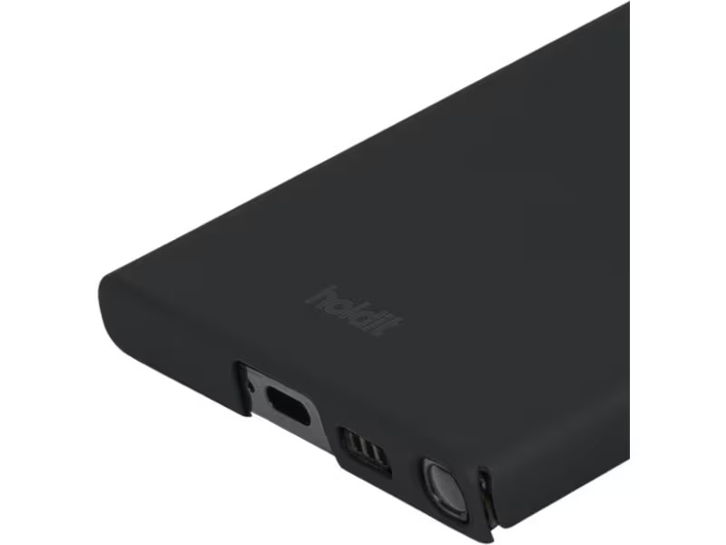 Holdit Back Cover Silicone Galaxy S24 Ultra Schwarz