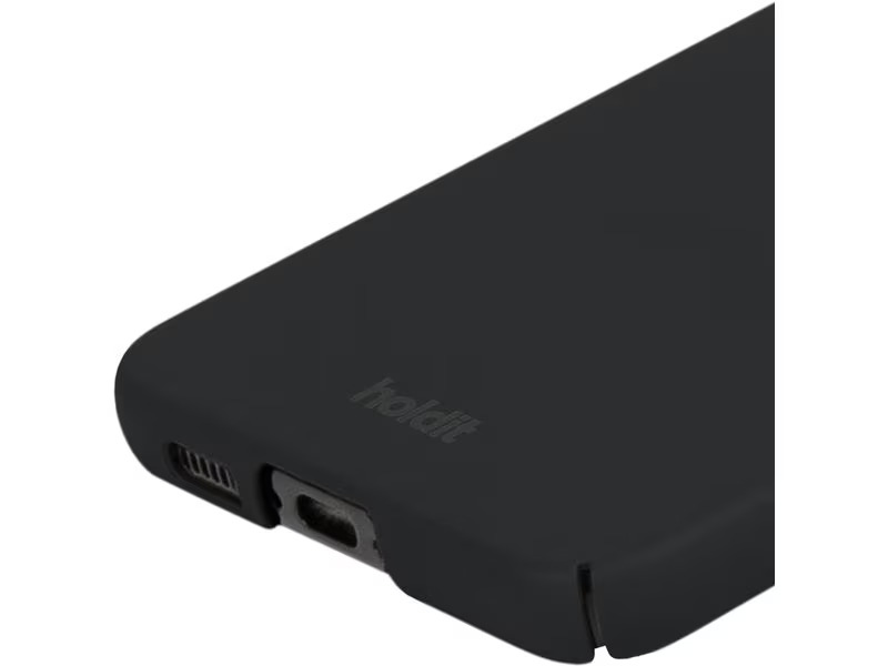 Holdit Back Cover Silicone Galaxy S24 Schwarz
