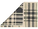 Cawö Duschtuch Edition Karo 70 x 140 cm, Beige/Granit/Grün