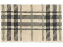 Cawö Duschtuch Edition Karo 70 x 140 cm, Beige/Granit/Grün