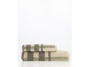 Cawö Duschtuch Edition Karo 70 x 140 cm, Beige/Granit/Grün